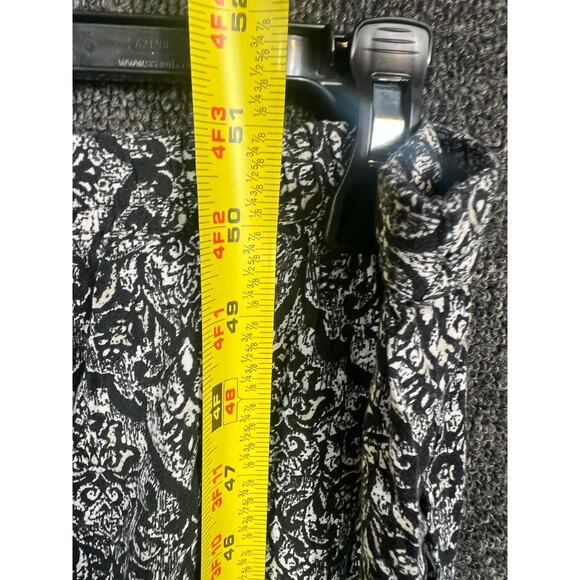 Aeropostale Jumpsuit Strapless Black White Aztec Paisley Straight Leg Womens L - Picture 7 of 8